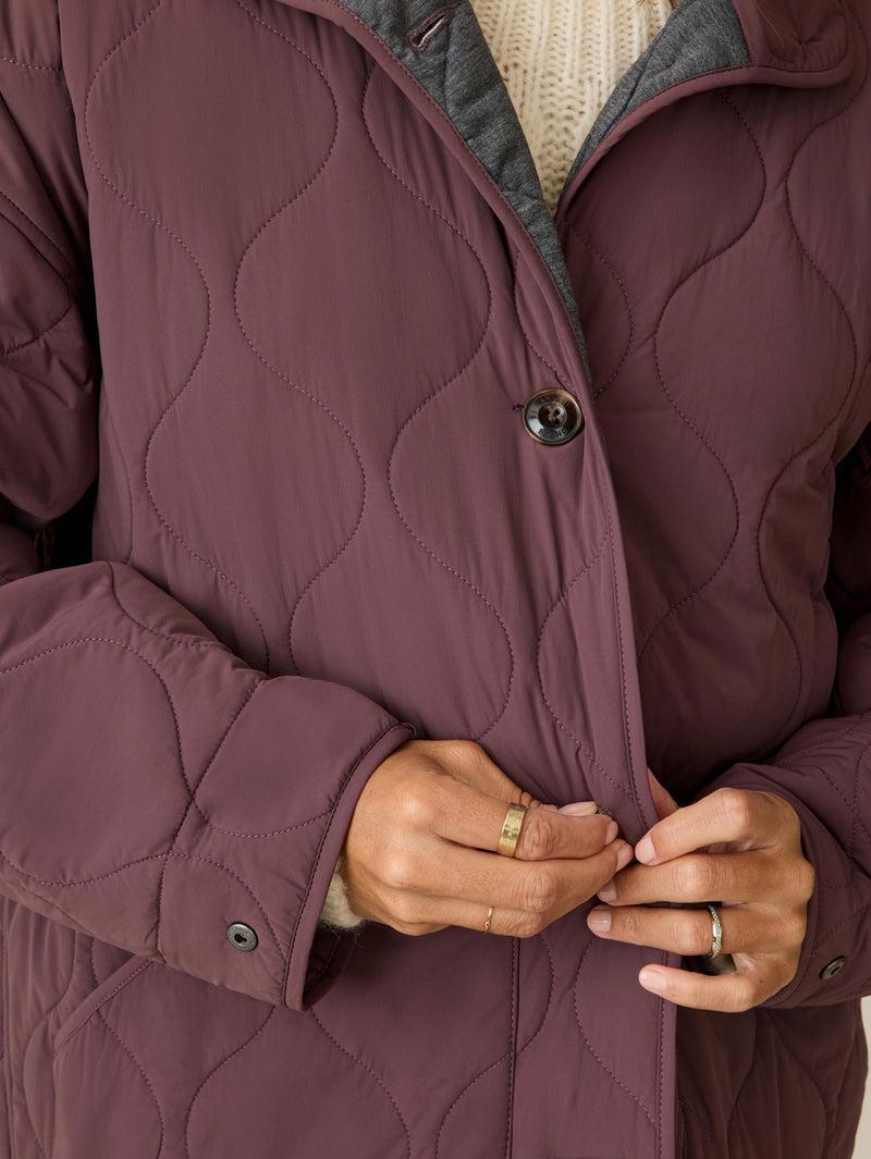 Horizon Series Quilted Jacket - Huckleberry Product Image