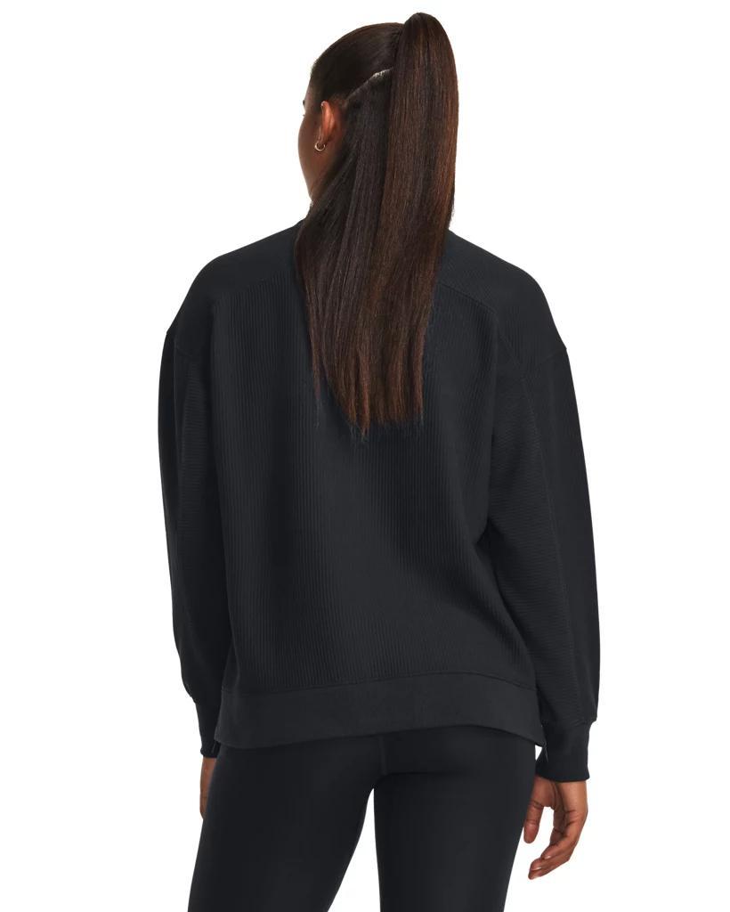 Women's UA Ottoman Fleece Crew Product Image