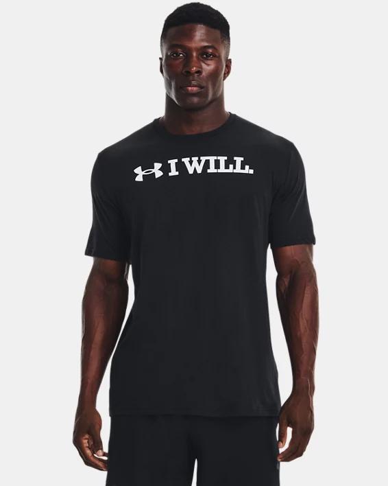 Men's UA I Will Short Sleeve Product Image