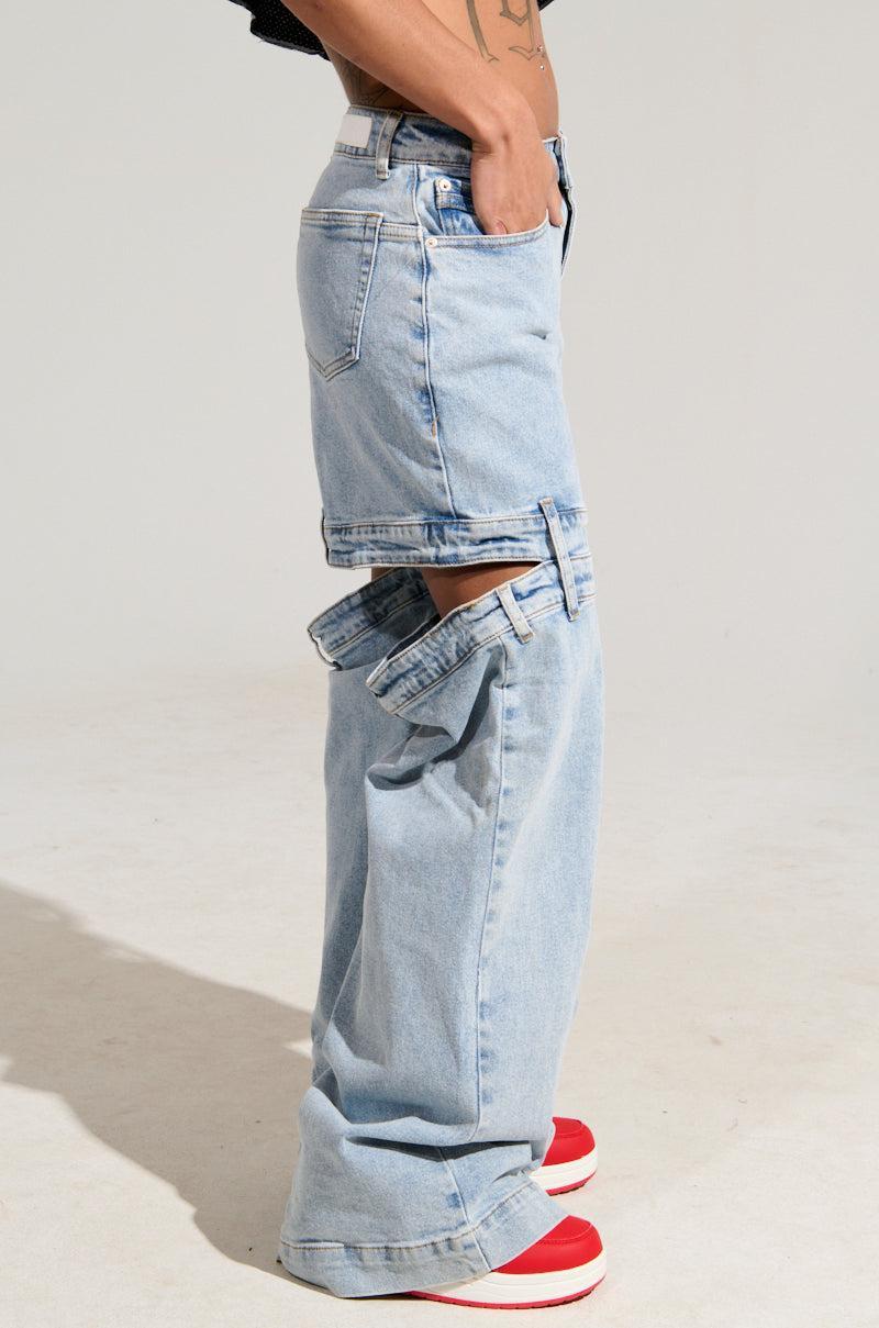 LET LOOSE DENIM PANT Product Image