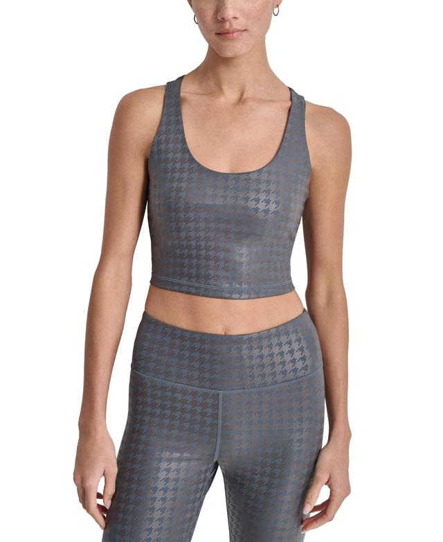 Dkny Sport Womens Cropped Racerback Tank Top Product Image