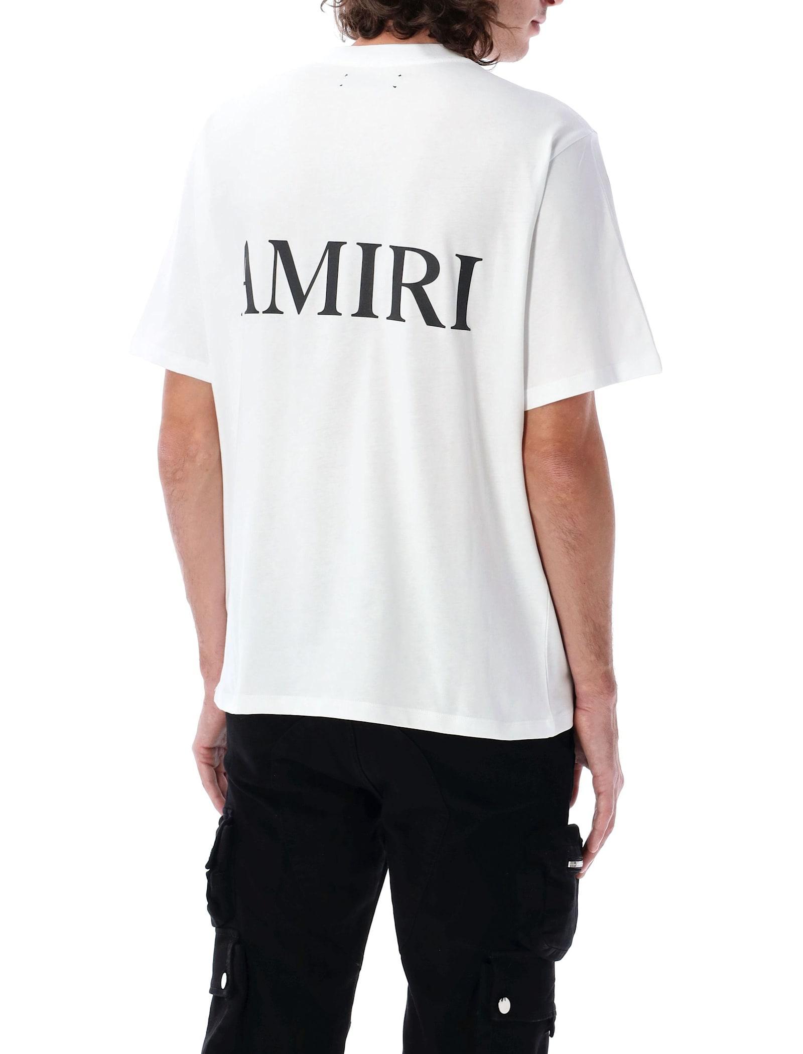 AMIRI White Ma Core Logo T-shirt Product Image