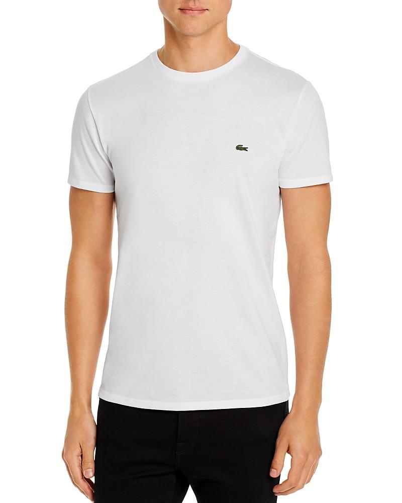 Lacoste Crewneck Pima Cotton Tee Product Image