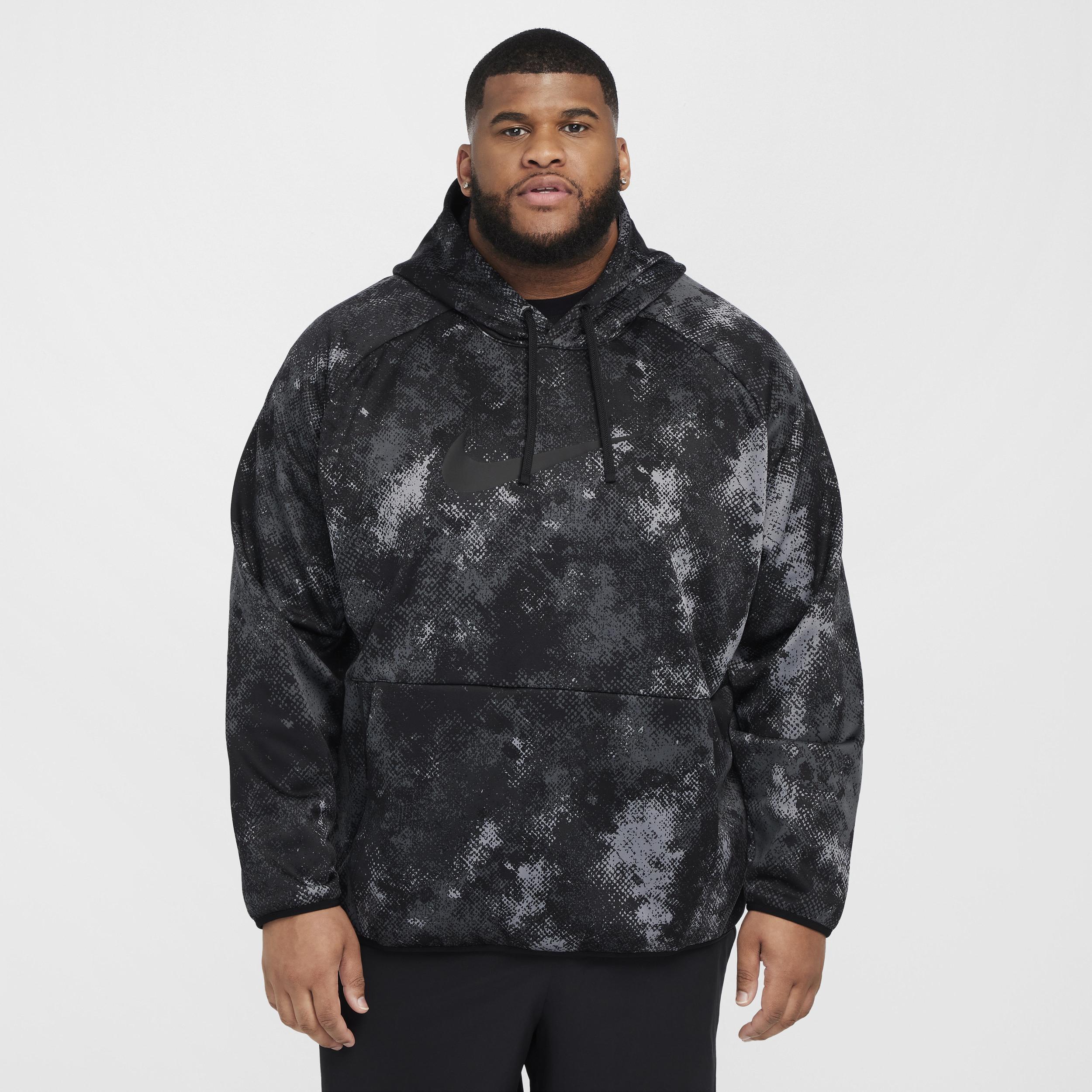 Nike Camo Men's Therma-FIT Versatile Pullover Hoodie Product Image