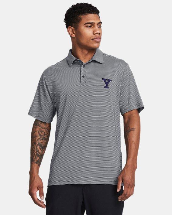 Mens UA Tee To Green Collegiate Bridge Stripe Polo Product Image