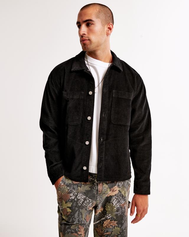 Corduroy Shirt Jacket Product Image