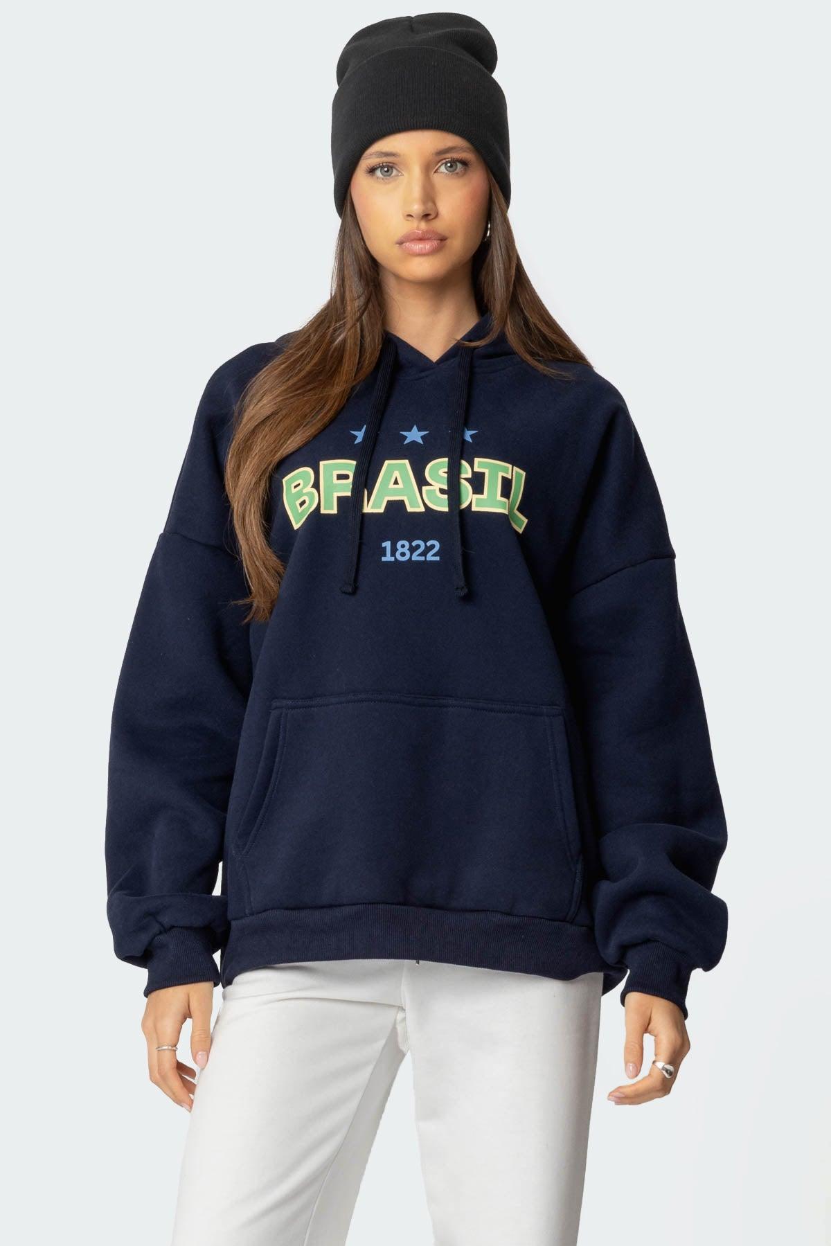 Brasil Oversized Hoodie Product Image