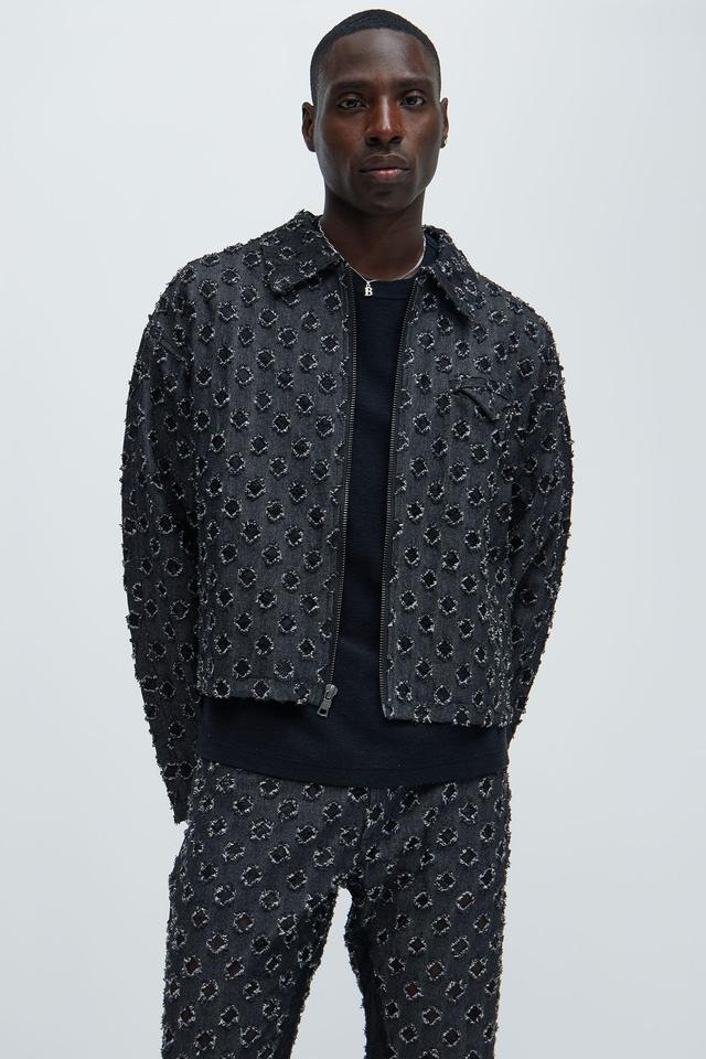 Bravo Cropped Jacket - Black Product Image