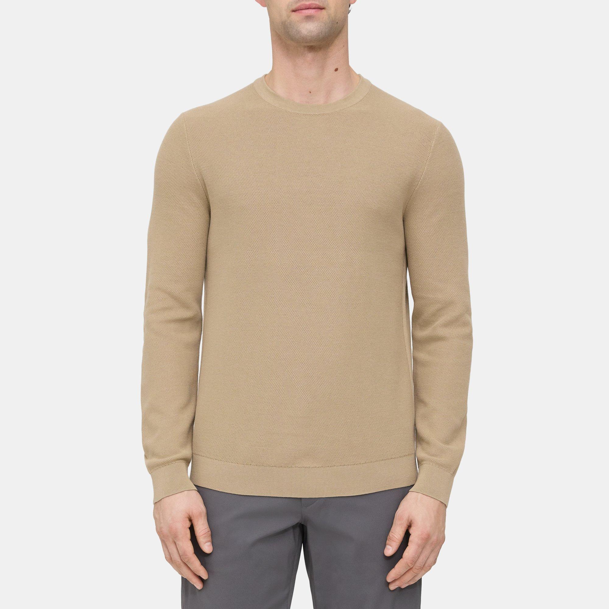 Organic Cotton Crewneck Sweater | Theory Outlet Product Image