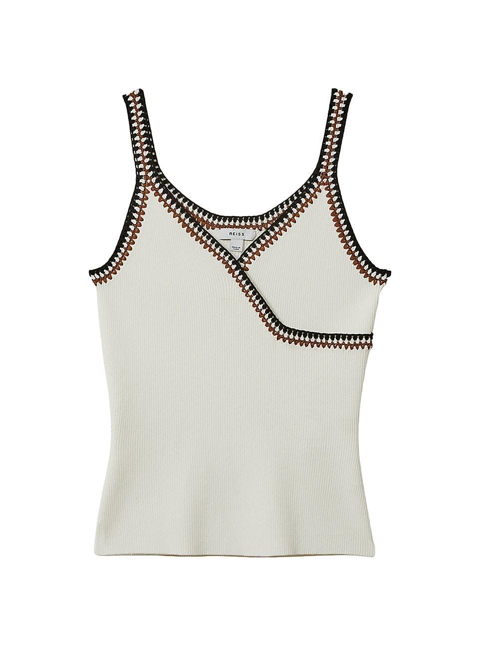 Womens Kiki Surplice Tank Product Image