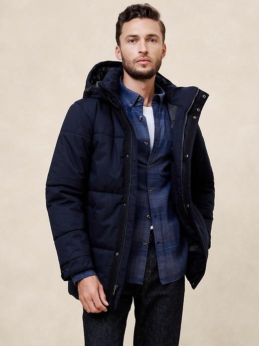 Hooded Puffer Jacket Product Image