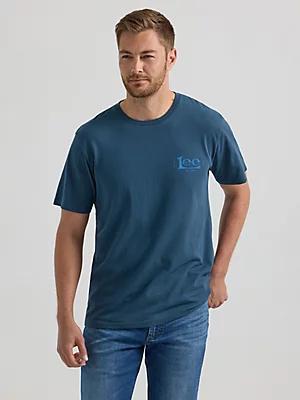 Men's Artisan Crafted Denim Graphic Tee | Men's Tops | Lee® Product Image