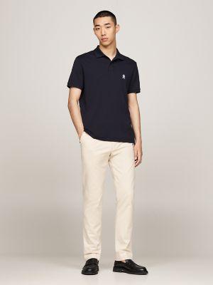 TH Logo Regular Fit Interlock Polo Product Image