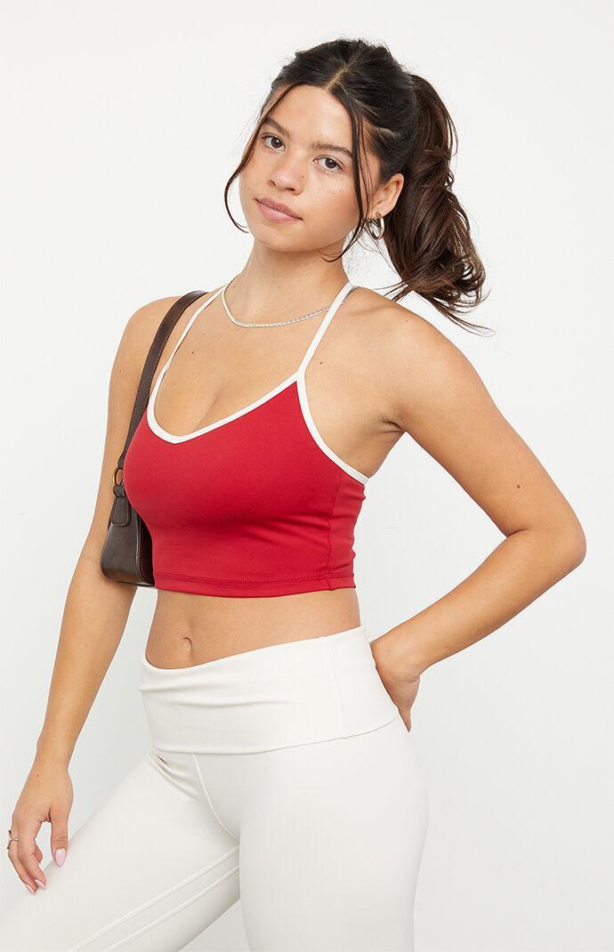 PAC 1980 Women's PAC WHISPER Active Charlie X-Back V-Neck Sports Bra Product Image