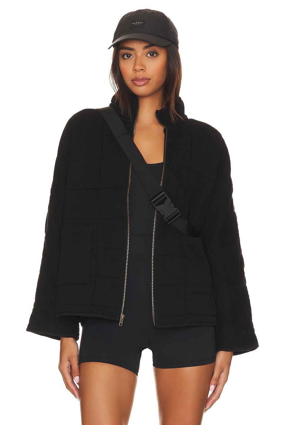 Quilted Jacket With Zip Bobi Product Image