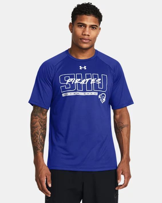 Mens UA Tech Collegiate Short Sleeve Product Image