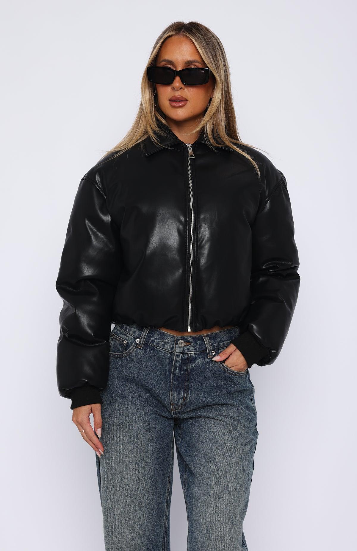 Urban Edge PU Jacket Black Product Image