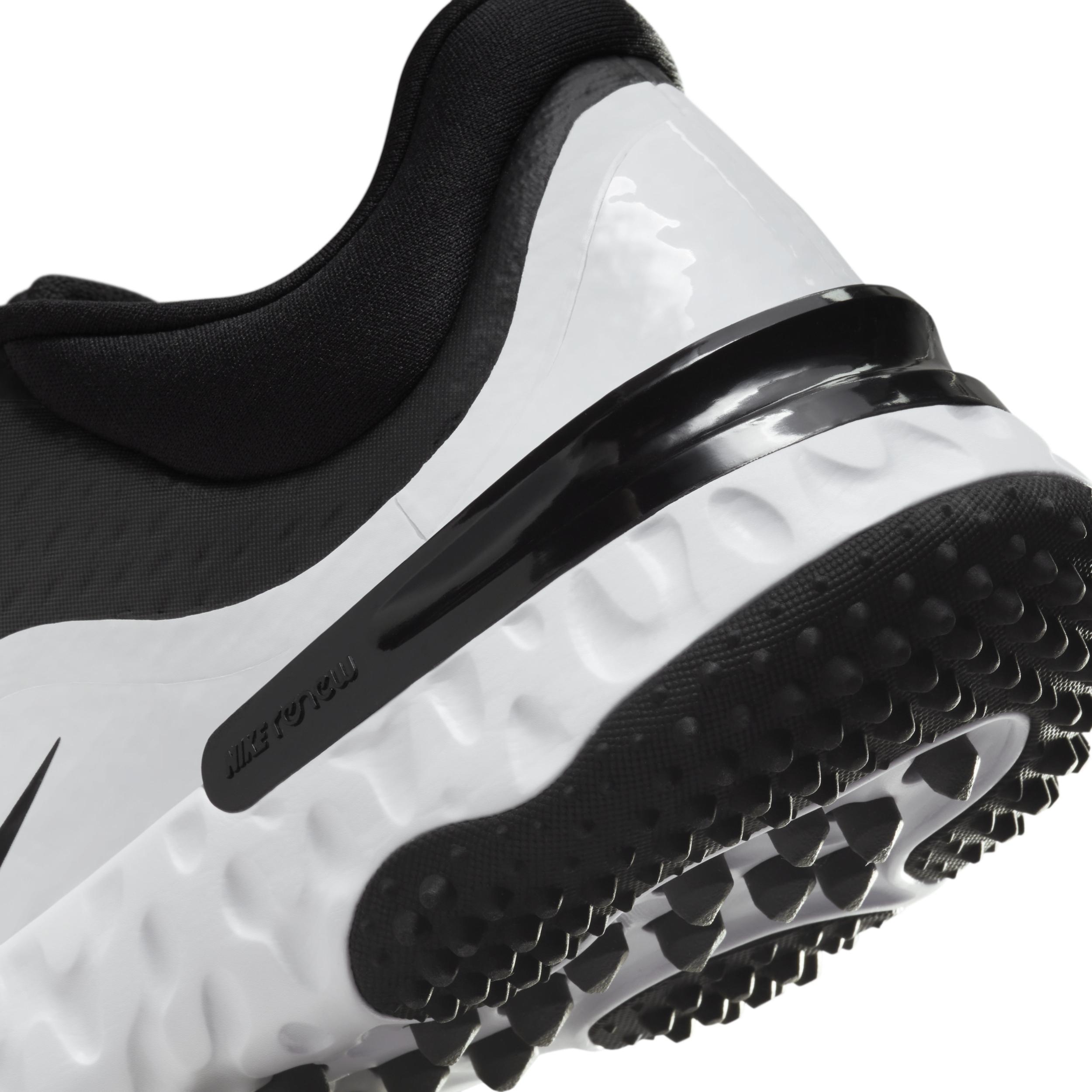 Nike Womens Nike Alpha Huarache Elite 4 TF - Womens Baseball Shoes White/Black/Photon Dust Product Image