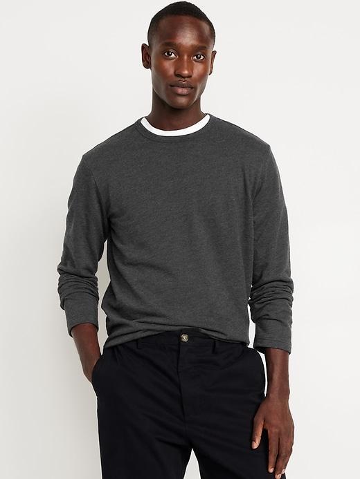 Long-Sleeve Textured T-Shirt product image