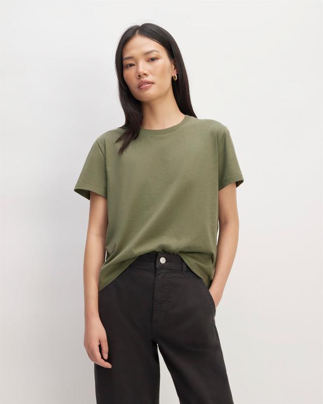 The Box-Cut Tee in Essential Cotton Product Image