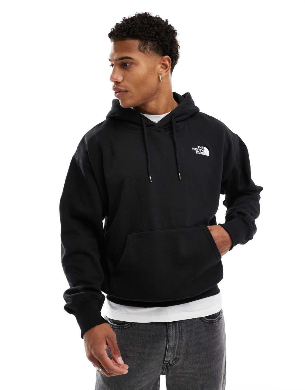 The North Face Evolution Vintage pullover hoodie in black Product Image