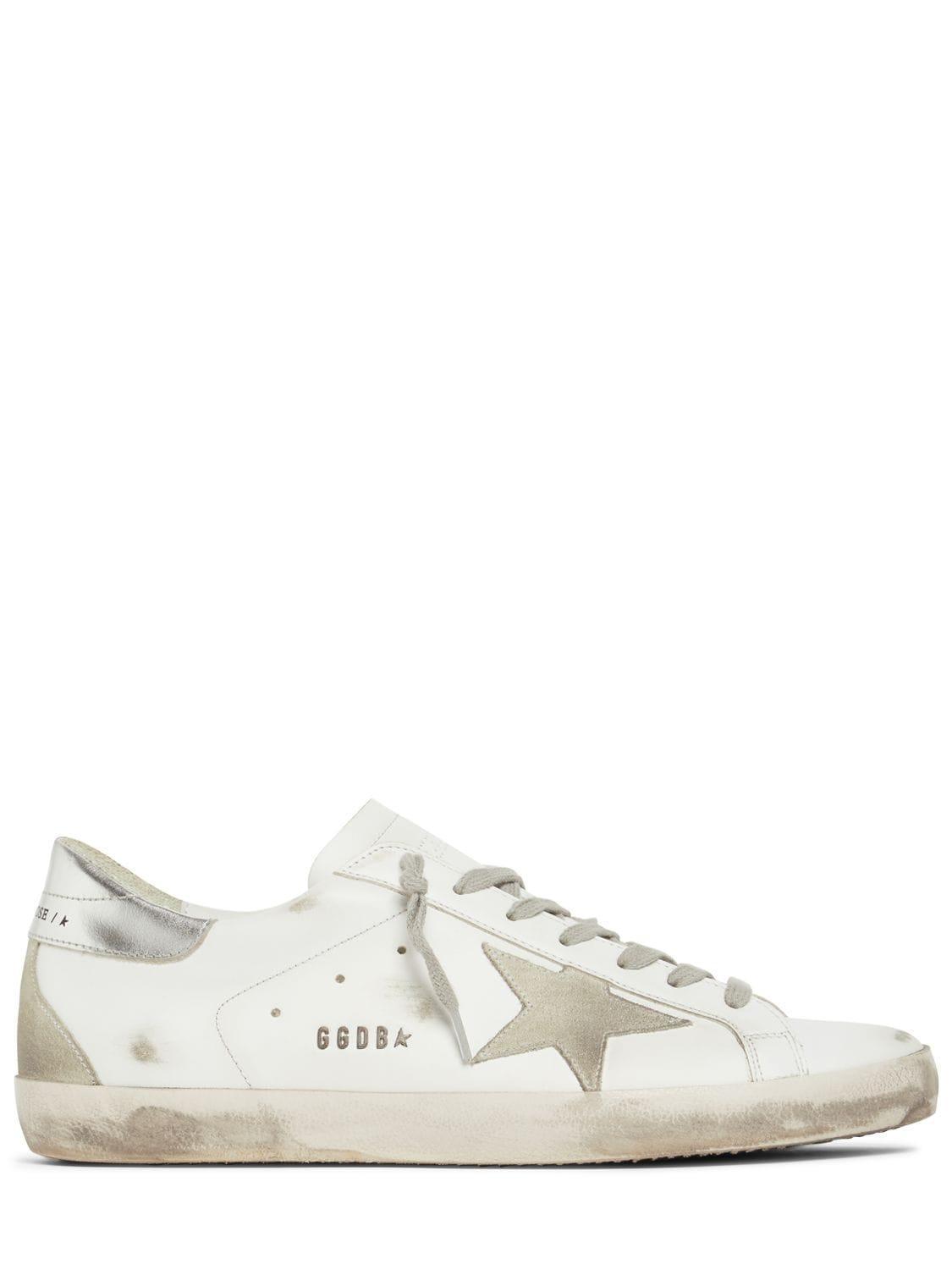 GOLDEN GOOSE Super Star Sneakers In White Product Image