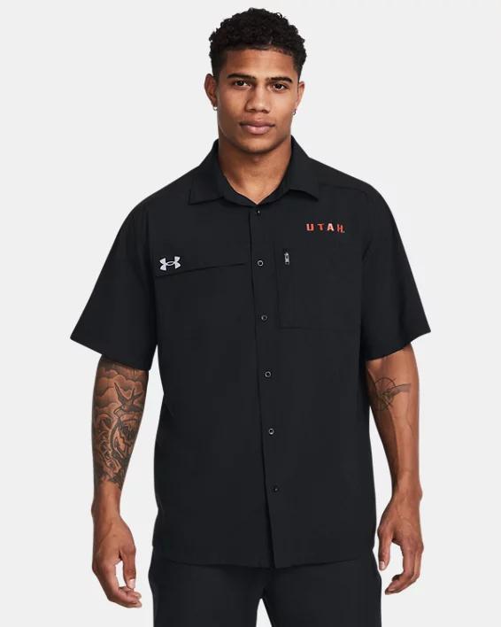 Mens UA Motivate Collegiate Button-Up Product Image