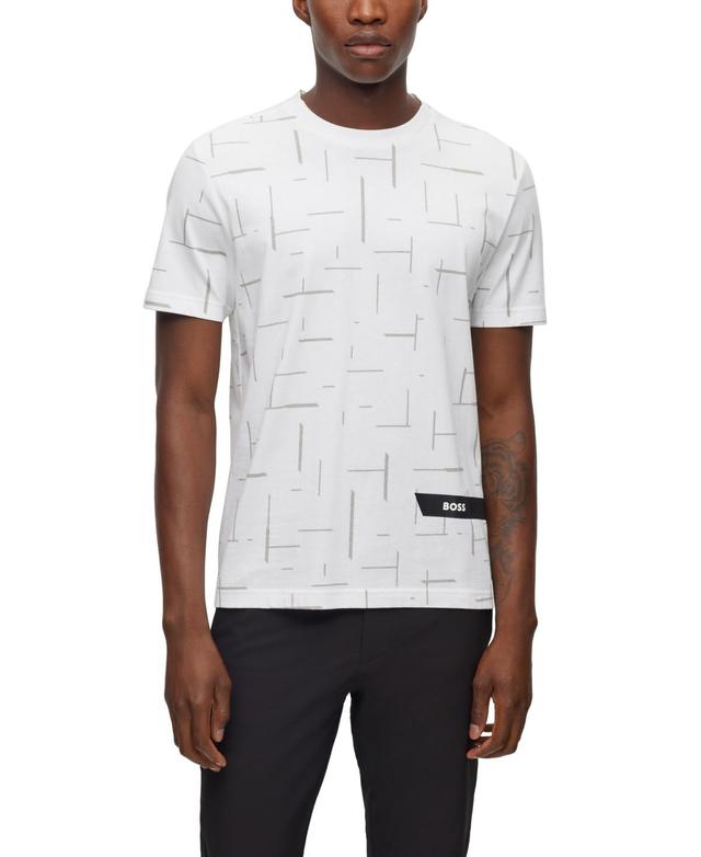 Boss by Hugo Boss Mens Regular-Fit Printed T-shirt Product Image