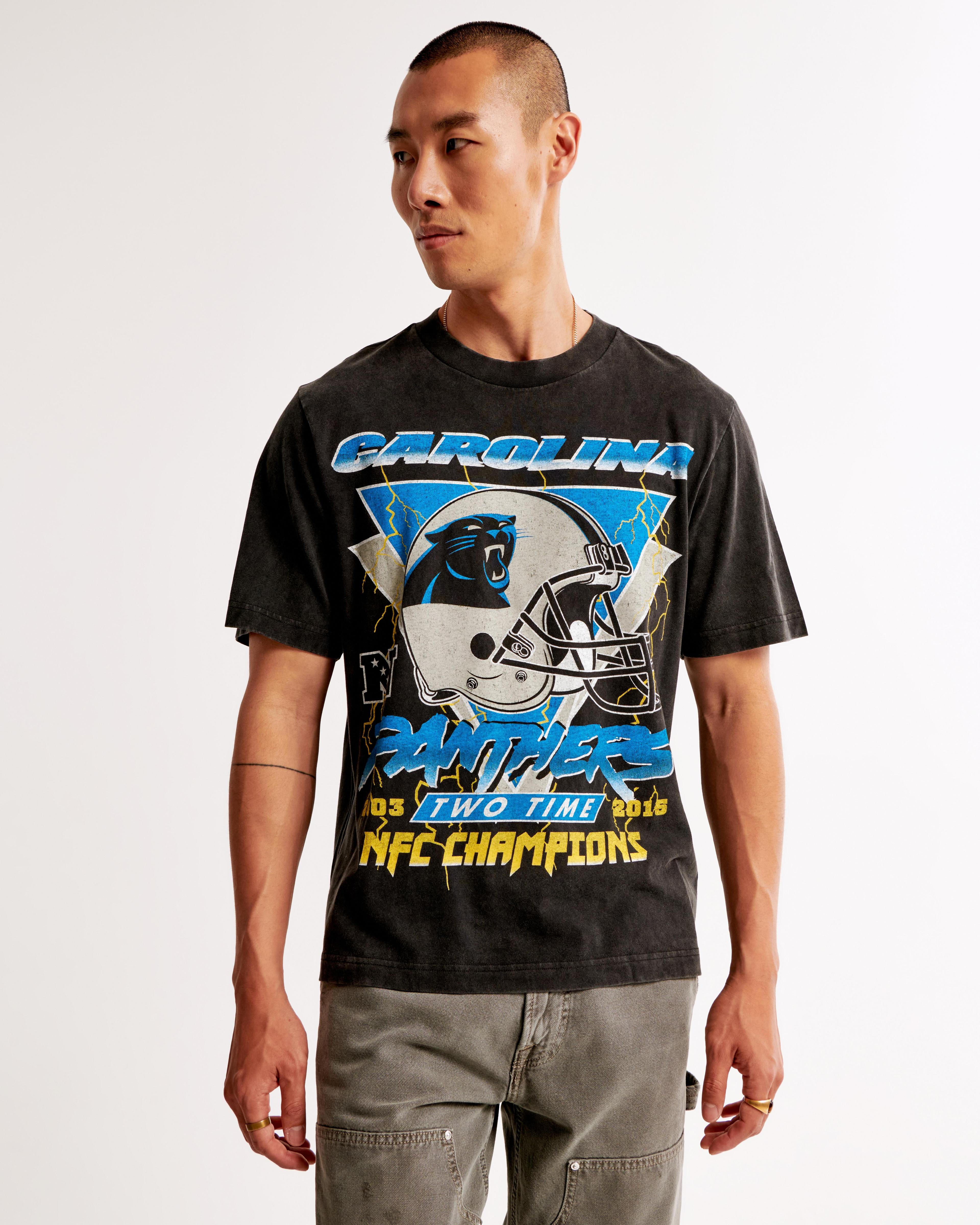 Carolina Panthers Vintage-Inspired Graphic Tee Product Image