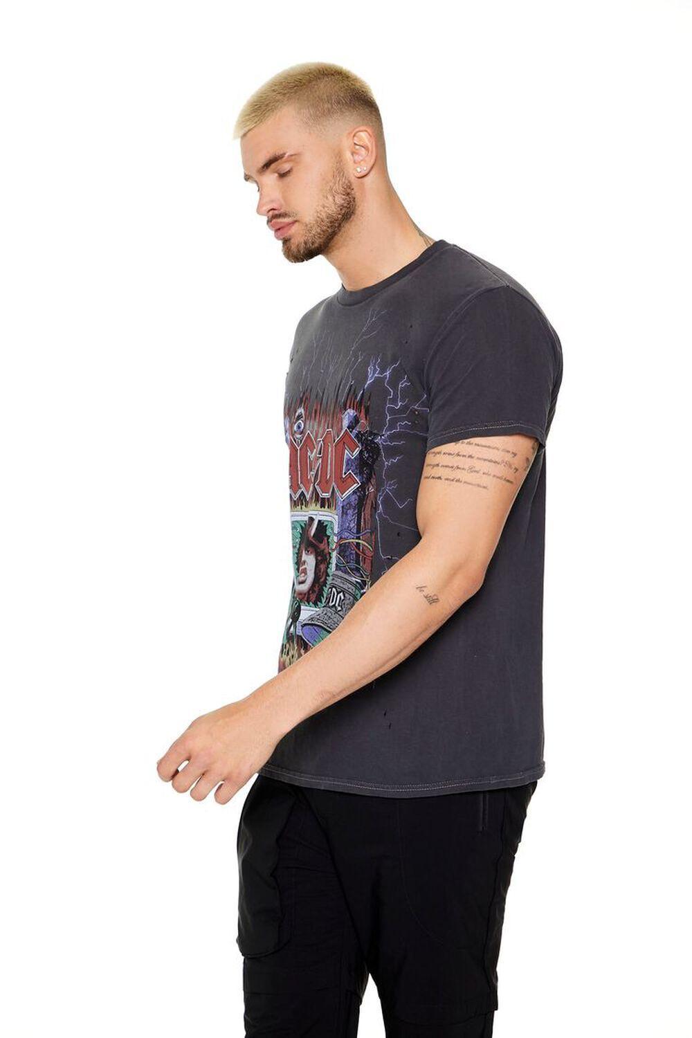 Distressed ACDC Graphic Tee | Forever 21 Product Image