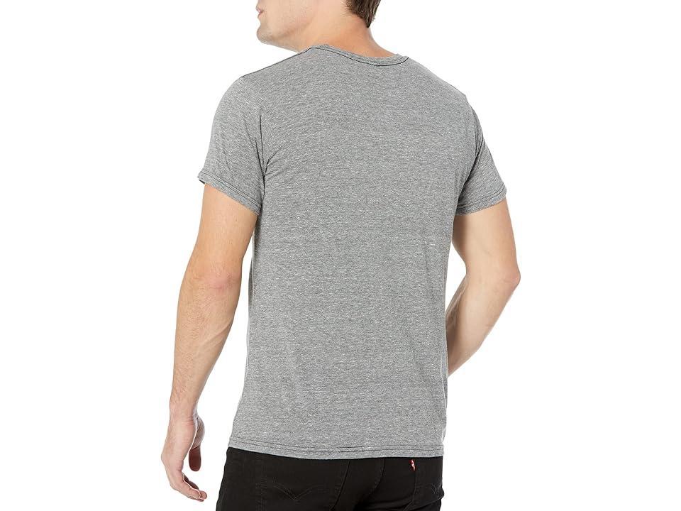 The Original Retro Brand Local Attraction Tri-Blend Short Sleeve Tee (Grey) Men's Clothing Product Image