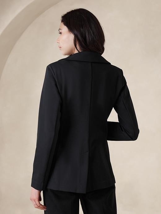 Long and Lean Ponte Blazer Product Image