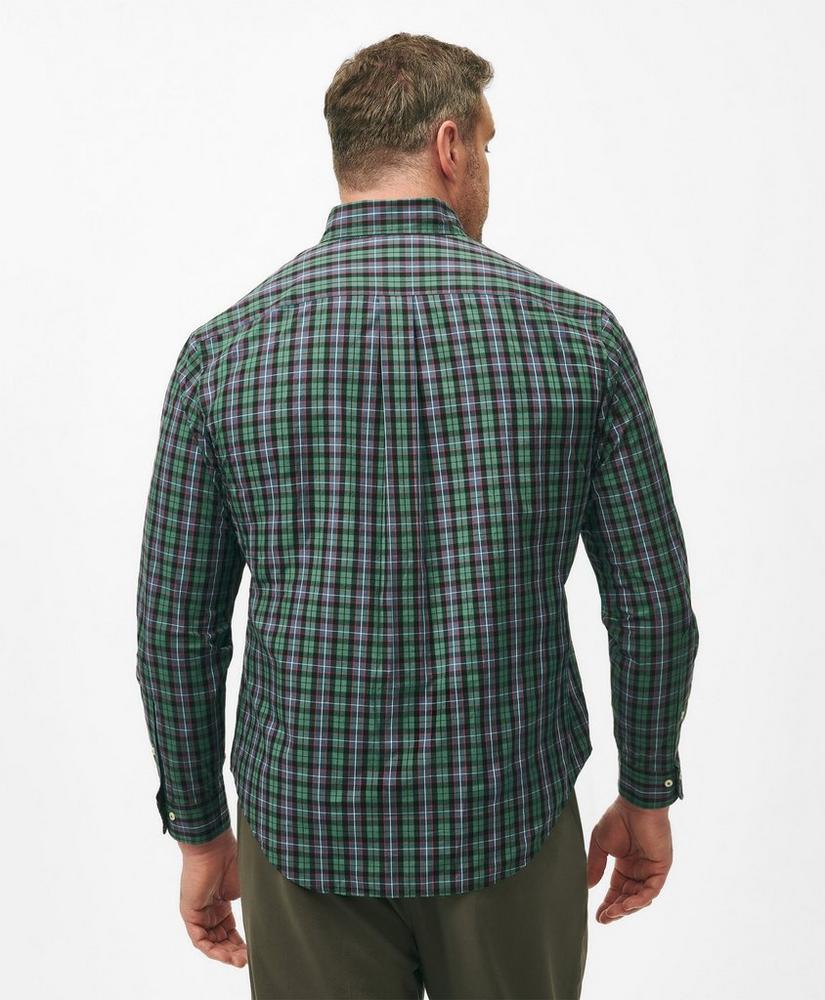 Big & Tall Friday Shirt, Poplin Checked Product Image