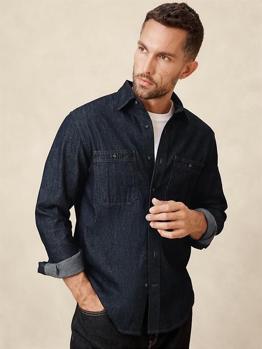 Authentic Indigo Shirt Product Image