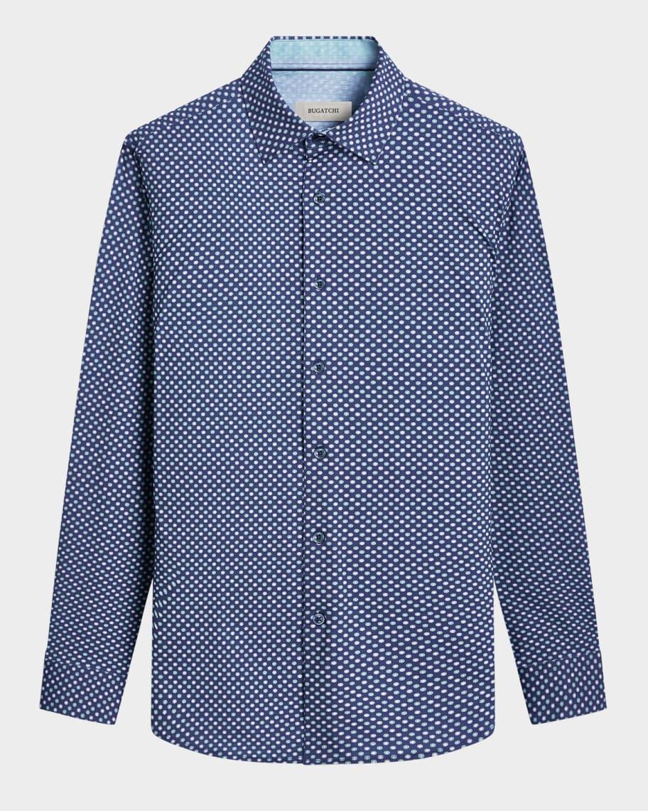 Mens OoohCotton Geometric Sport Shirt Product Image