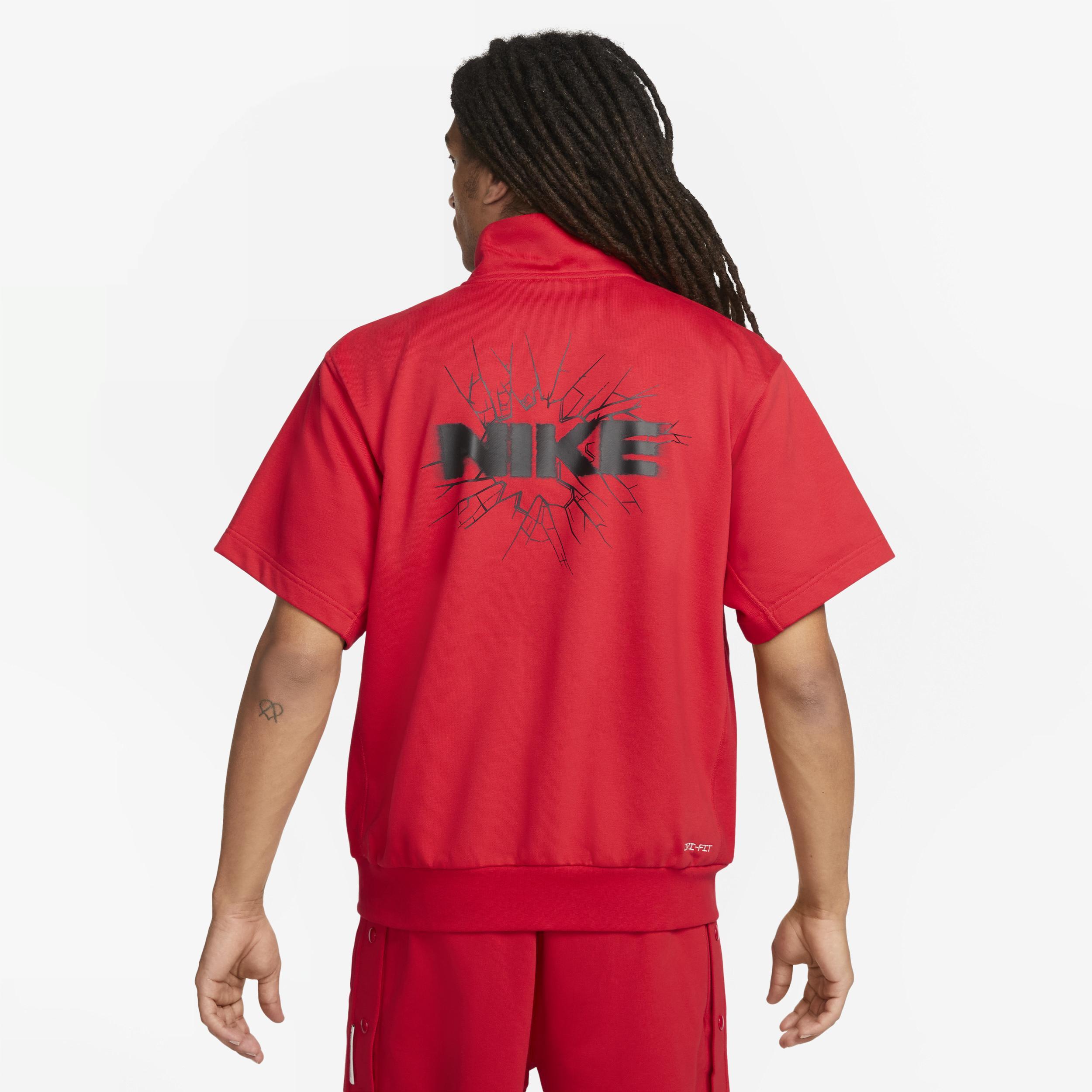 Nike Men's Dri-FIT Standard Issue 1/4-Zip Short-Sleeve Basketball Top Product Image