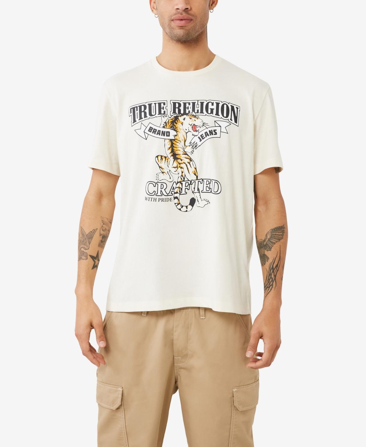 True Religion Mens Short Sleeve Relaxed Tiger Tee Product Image