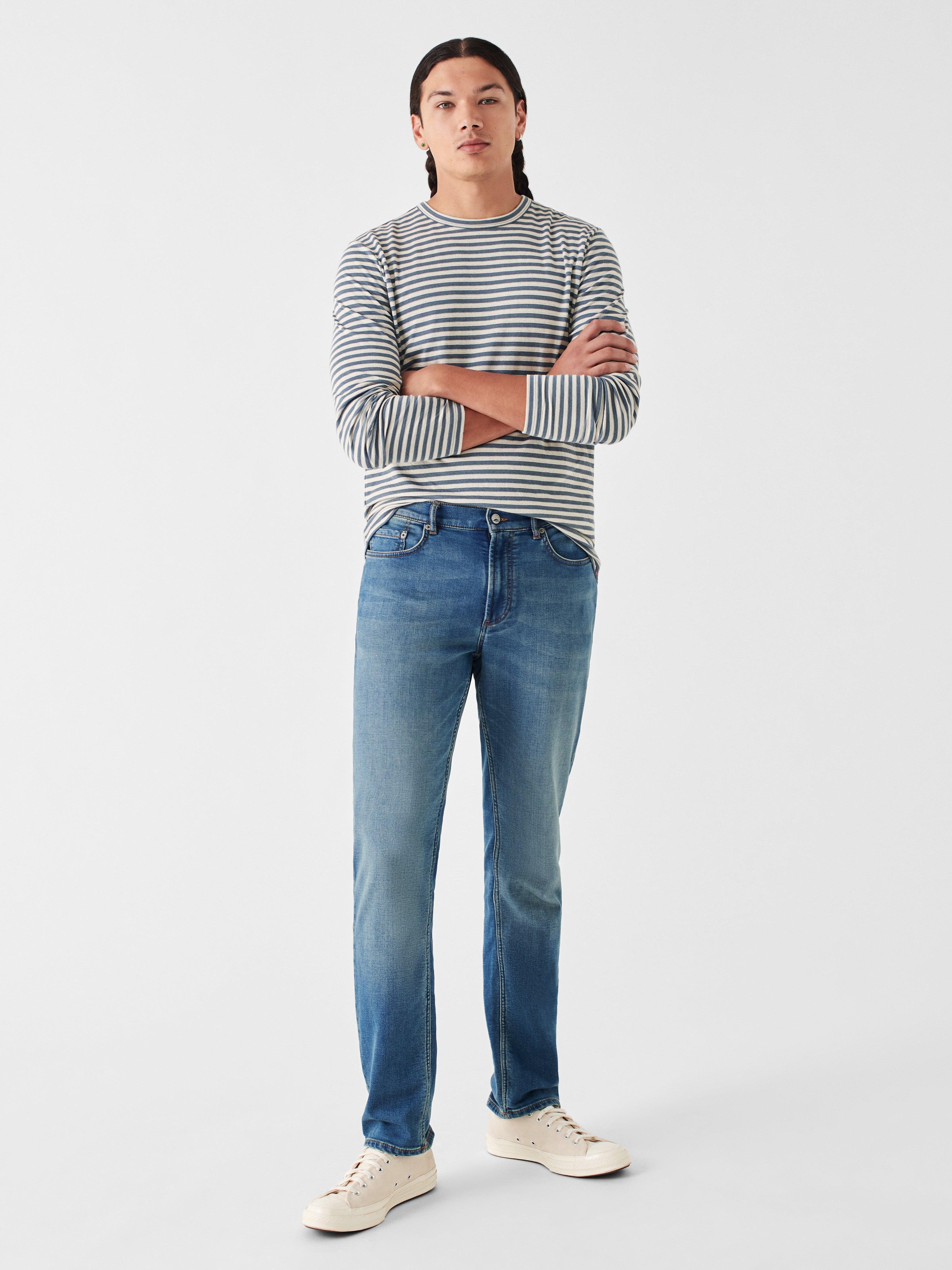 Stretch Terry Indigo 5-Pocket (32" Inseam) - Easton Wash Product Image