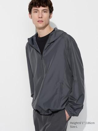 Mens Reversible Parka Dark Gray 3XL UNIQLO US Product Image