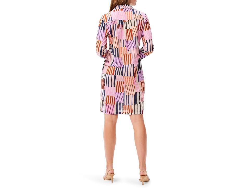 NIC+ZOE Art Block Dress Multi) Women's Dress Product Image