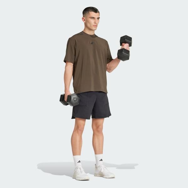 adidas Pump Workout Shorts Shadow Navy S 9 Mens Product Image