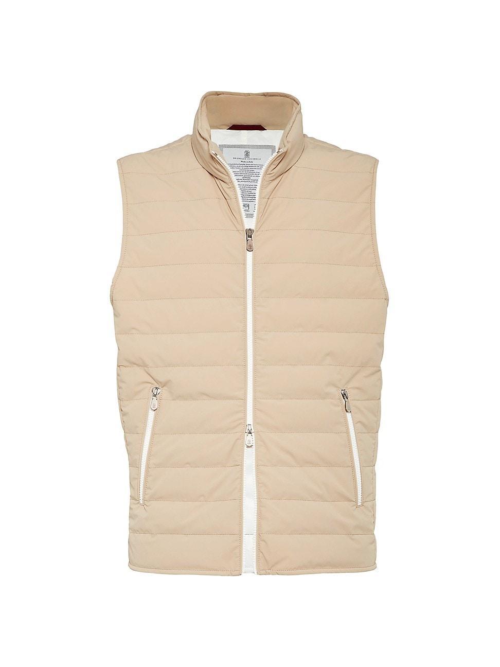 Mens Bonded Taffeta Lightweight Down Vest Product Image