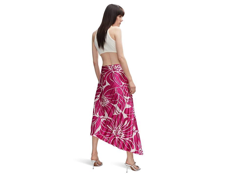 MANGO Fresia Skirt (Fuchsia) Women's Skirt Product Image