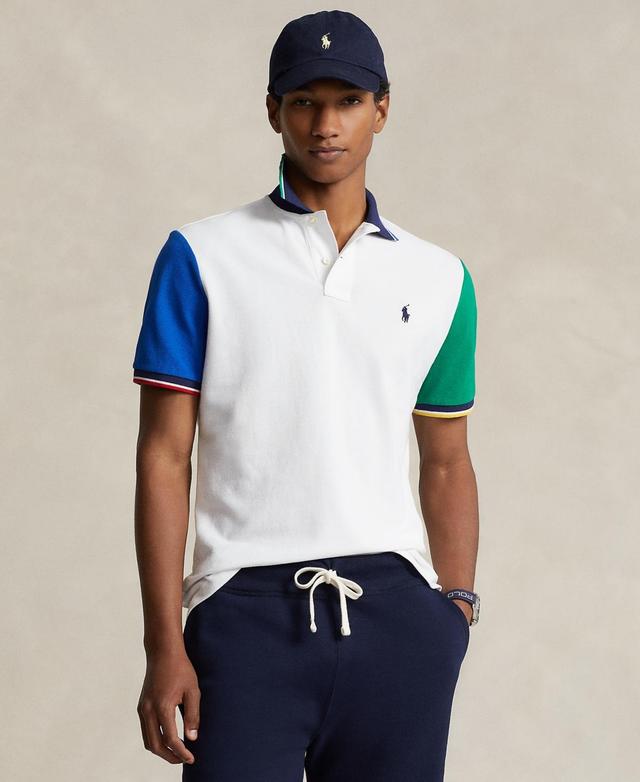 Polo Ralph Lauren Classic Fit Mesh Polo Shirt Men's Clothing Product Image