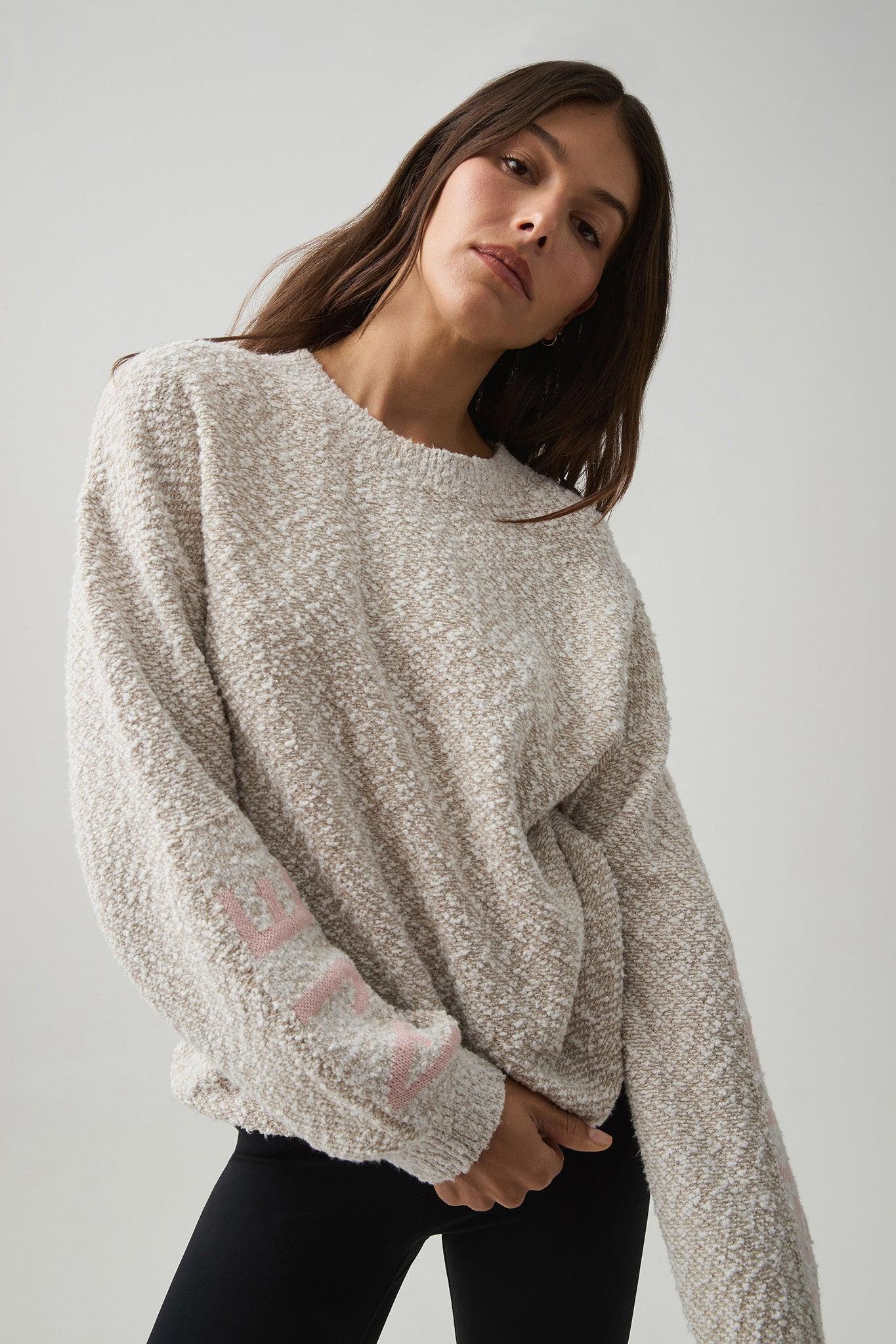 Textured Knit Crew 417 Product Image