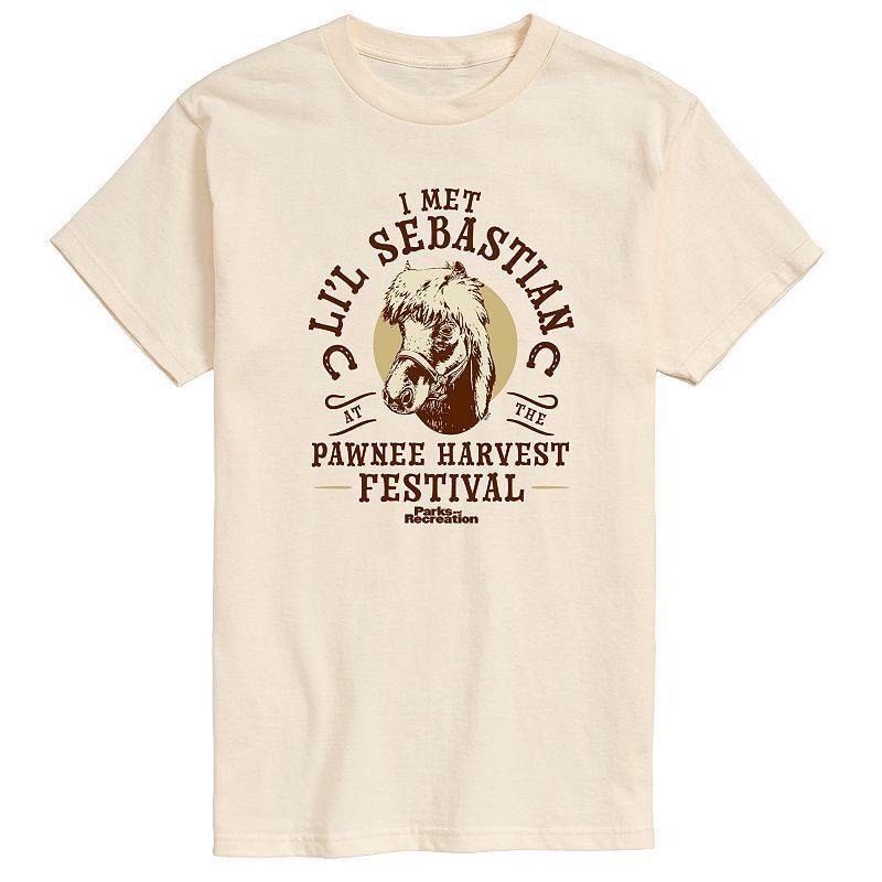 Mens Parks And Recs Lil Sebastian Graphic Tee Product Image