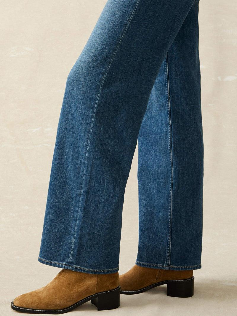 Dream Jean Wide Leg - Indigo Coast Wash Product Image