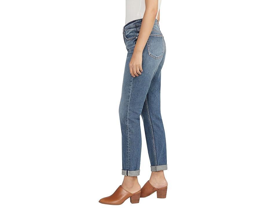 Silver Jeans Co. Beau High-Rise Slim Leg Jeans L27348SOC339 (Indigo) Women's Jeans Product Image