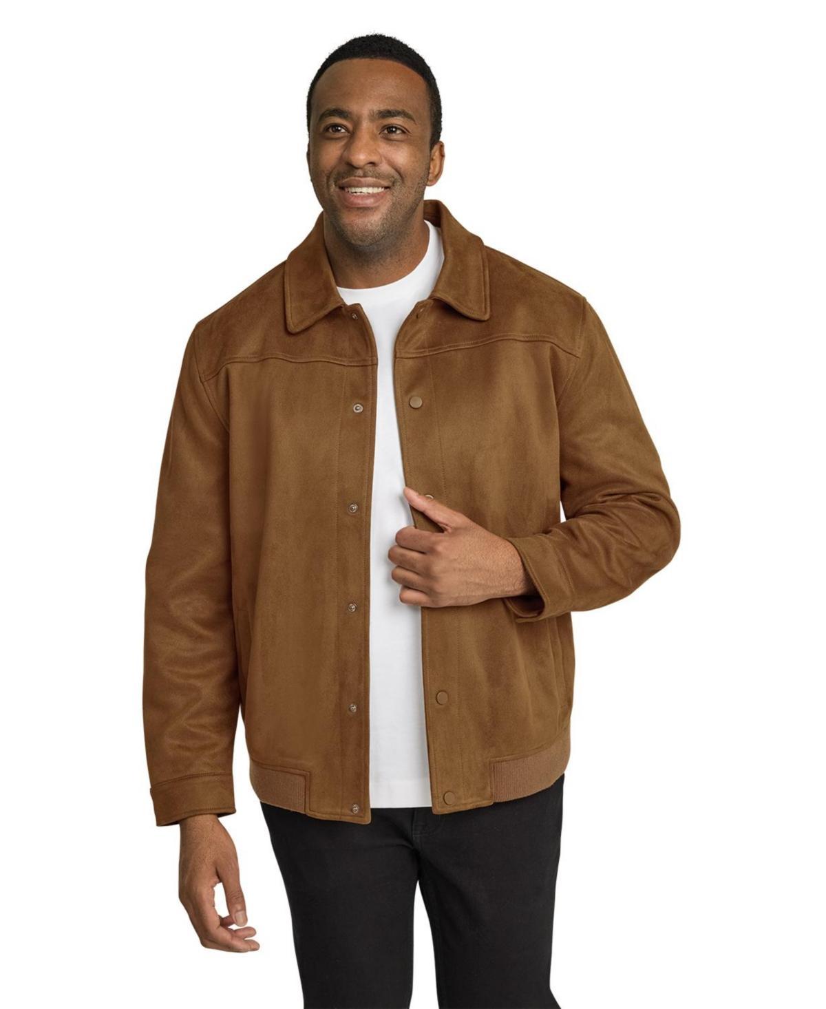 Johnny Bigg Mens Casey Faux Suede Jacket product image