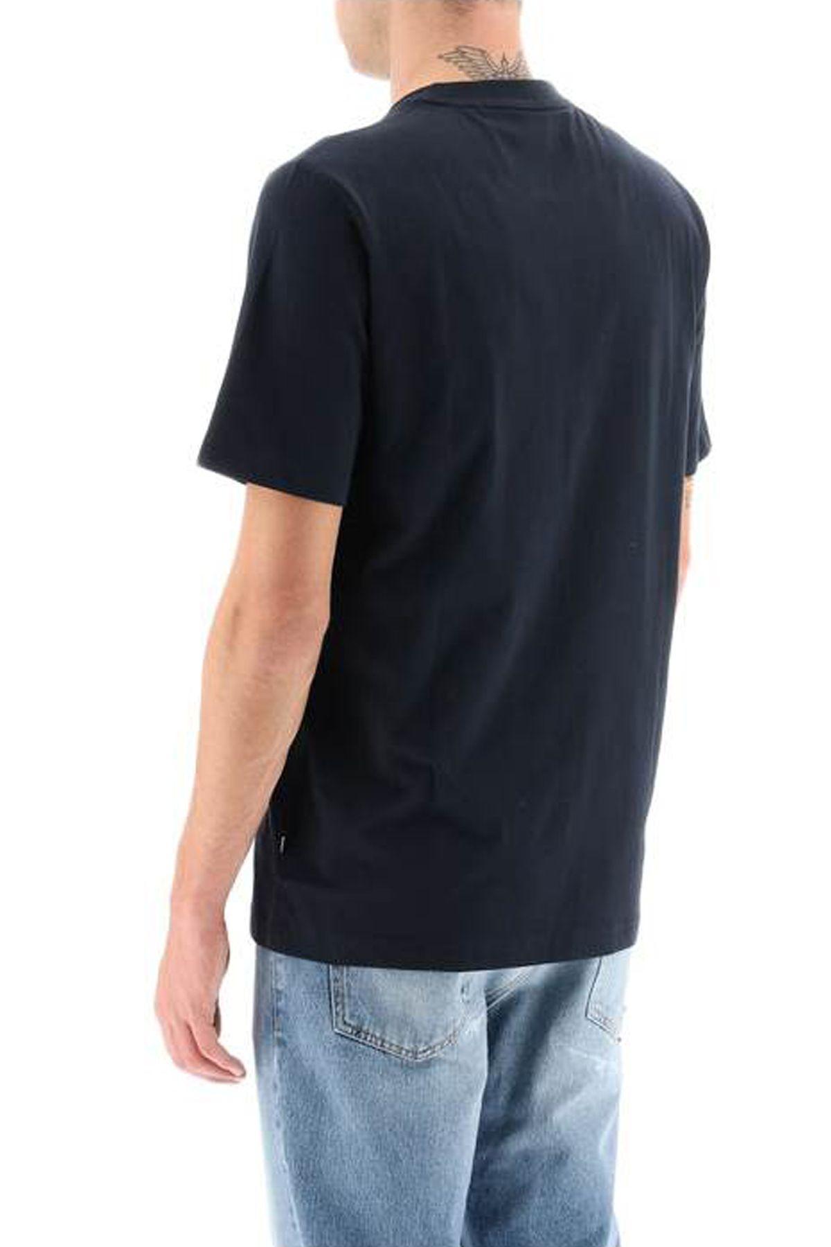 HUGO BOSS T-shirt With Logo In Blue Product Image